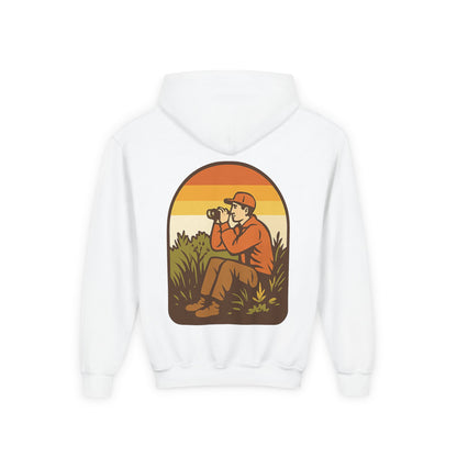 Retro Youth Hooded Sweatshirt