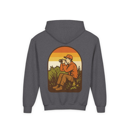 Retro Youth Hooded Sweatshirt