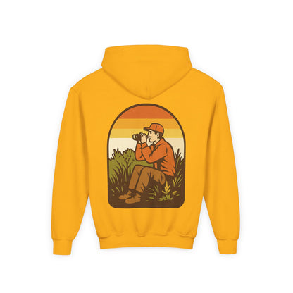 Retro Youth Hooded Sweatshirt