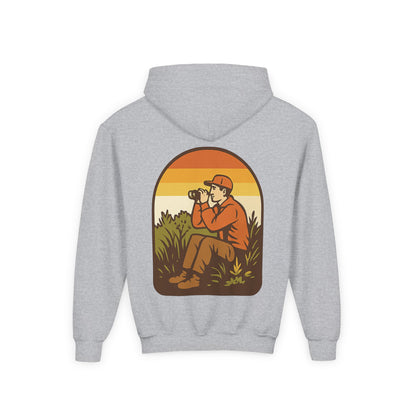 Retro Youth Hooded Sweatshirt