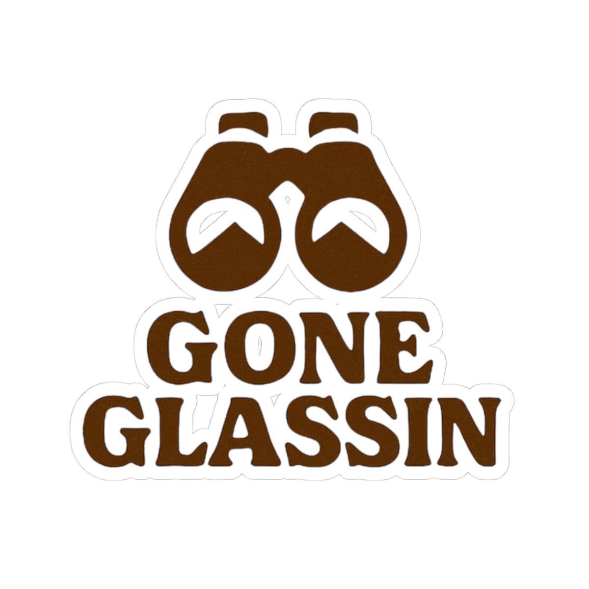 Outdoor Enthusiast Stickers, Gone Glassin, Camping Decor, Hiking Gift, Nature Lover Decal, Adventure Stickers