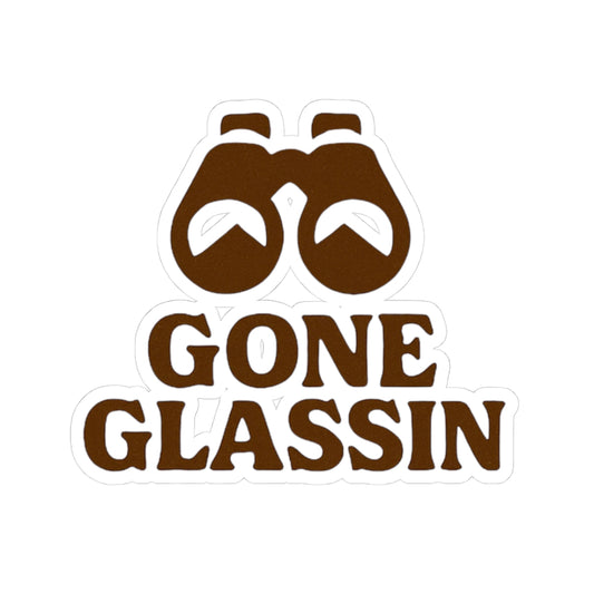 Outdoor Enthusiast Stickers, Gone Glassin, Camping Decor, Hiking Gift, Nature Lover Decal, Adventure Stickers